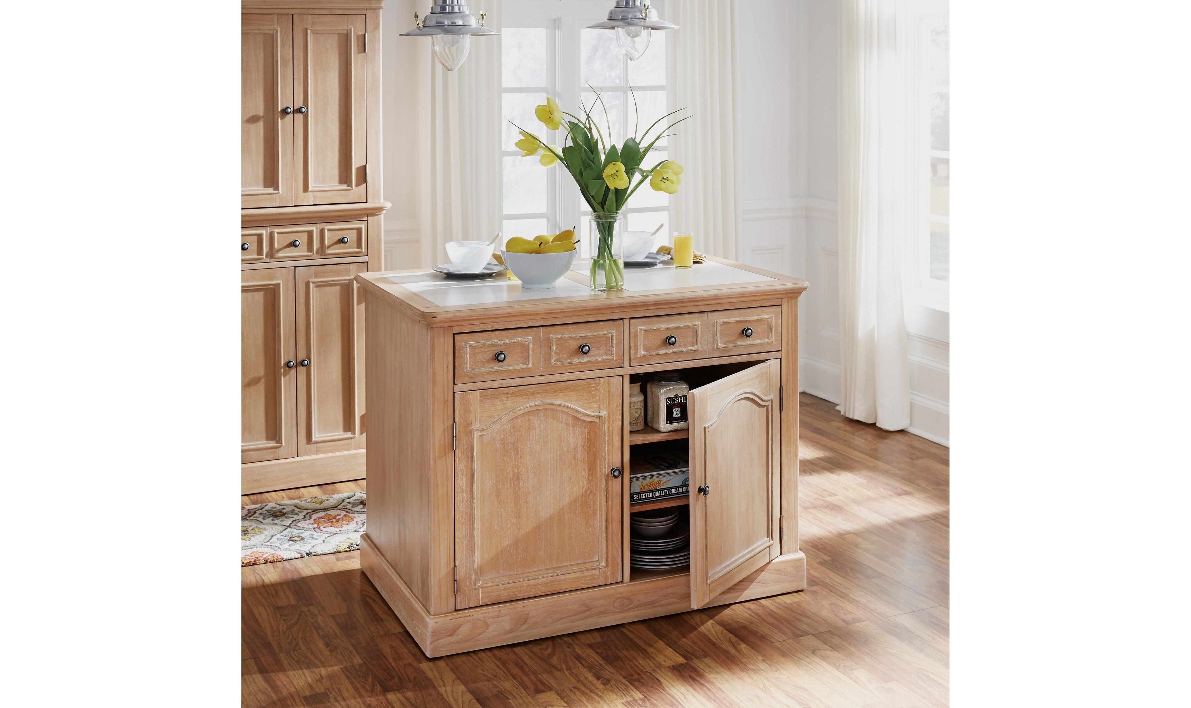 Claire Kitchen Island 20 by homestyles-Cabinets-Leahyco