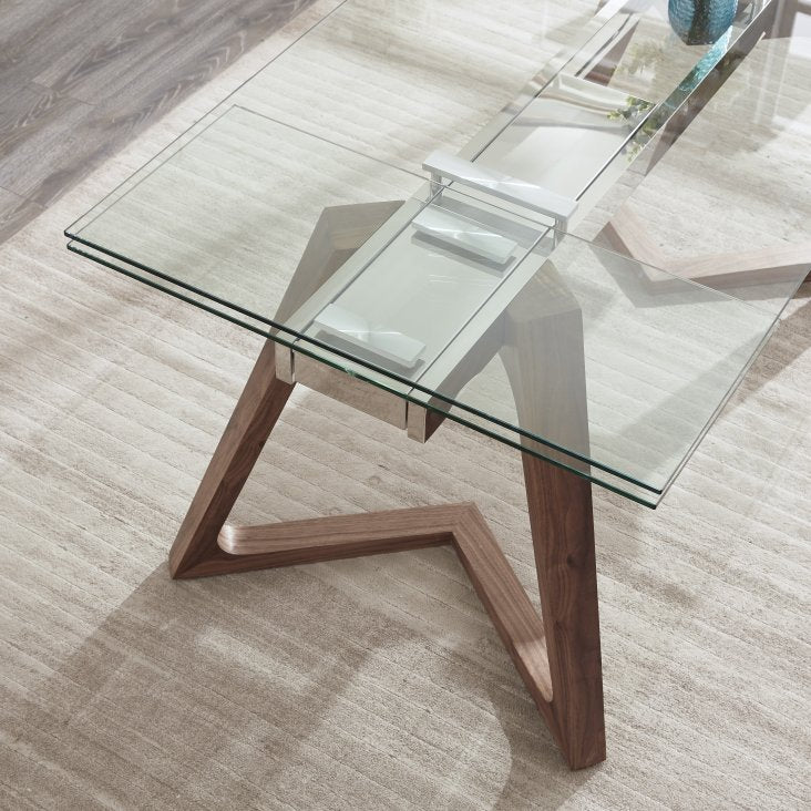 Class Extendable Dining Table-Dining Tables-Leahyco