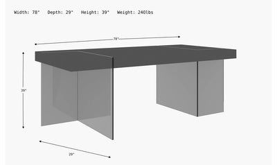 Cloud Dining Table-Dining Tables-Leahyco