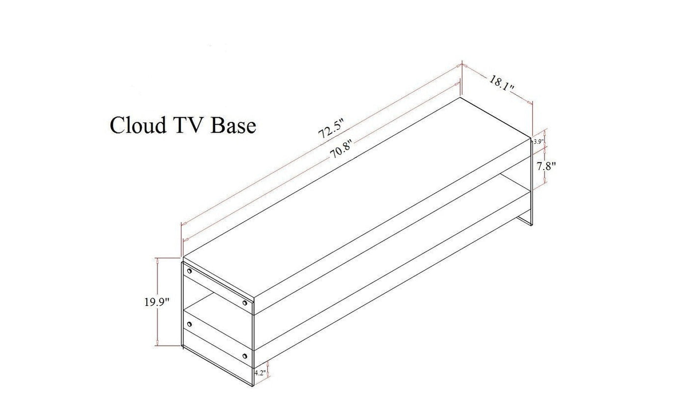 Cloud TV Base-Tv Stands-Leahyco