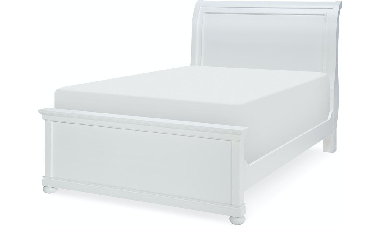 Complete Full Sleigh Bed-Beds-Leahyco