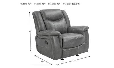 Conrad Motion Recliner-Recliner Chairs-Leahyco