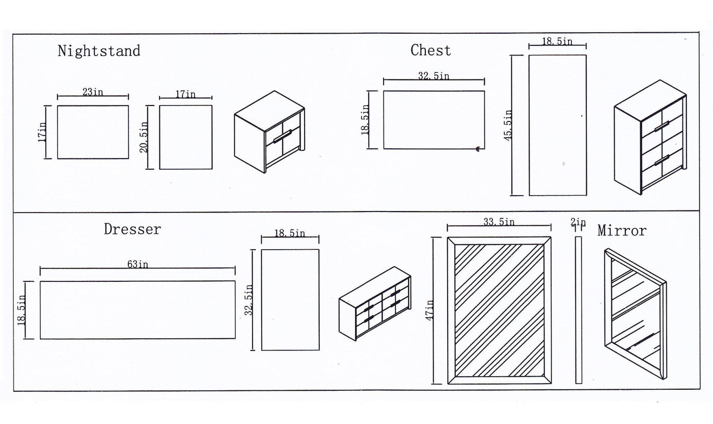 Copenhagen Chest-Storage Chests-Leahyco