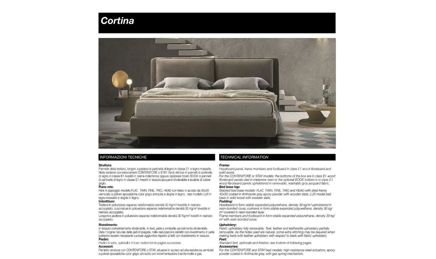 Cortina Bed-Beds-Leahyco