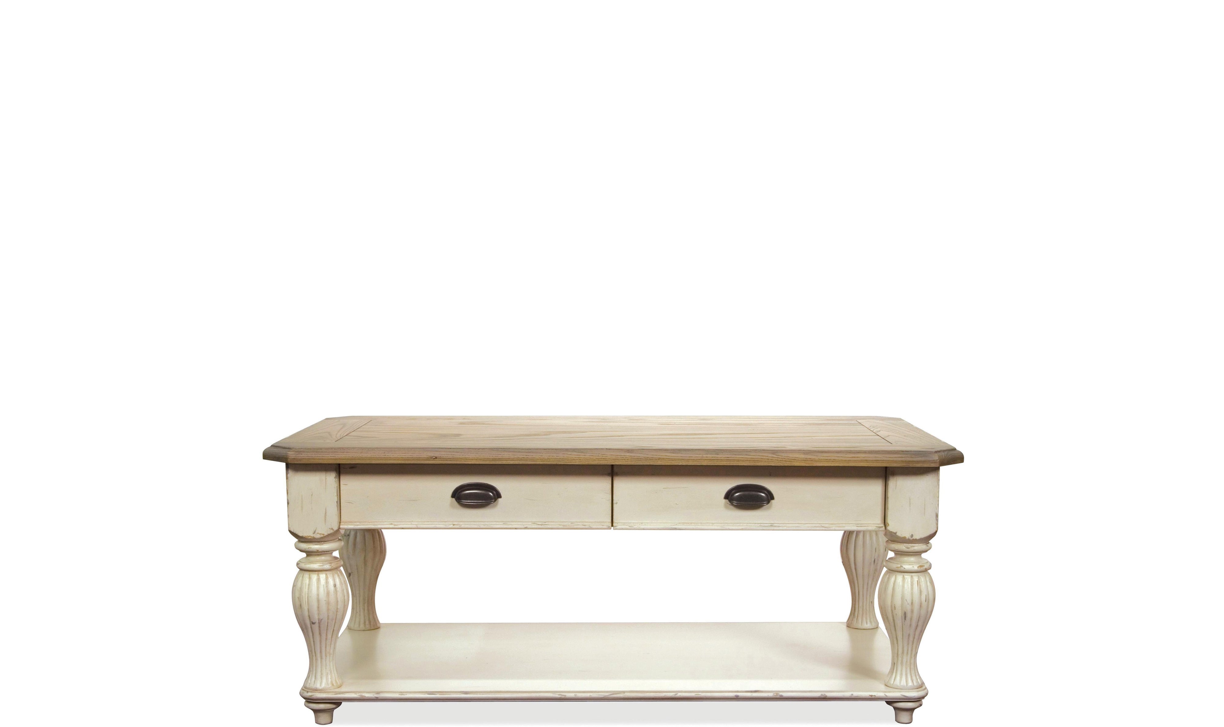 Coventry Two Tone Rect Cocktail Table-Coffee Tables-Leahyco