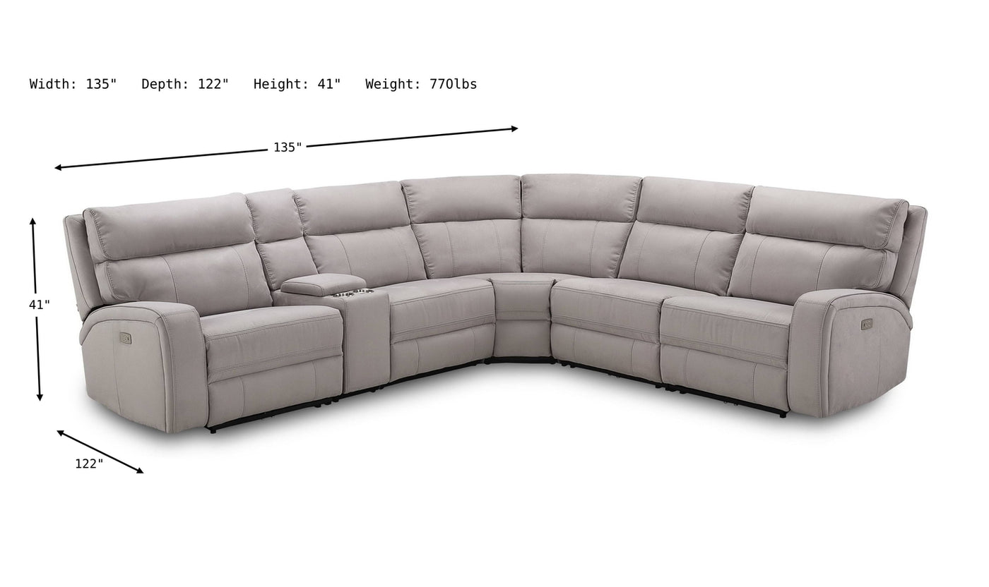 Cozy Motion Sectional Sofa-Sectional Sofas-Leahyco