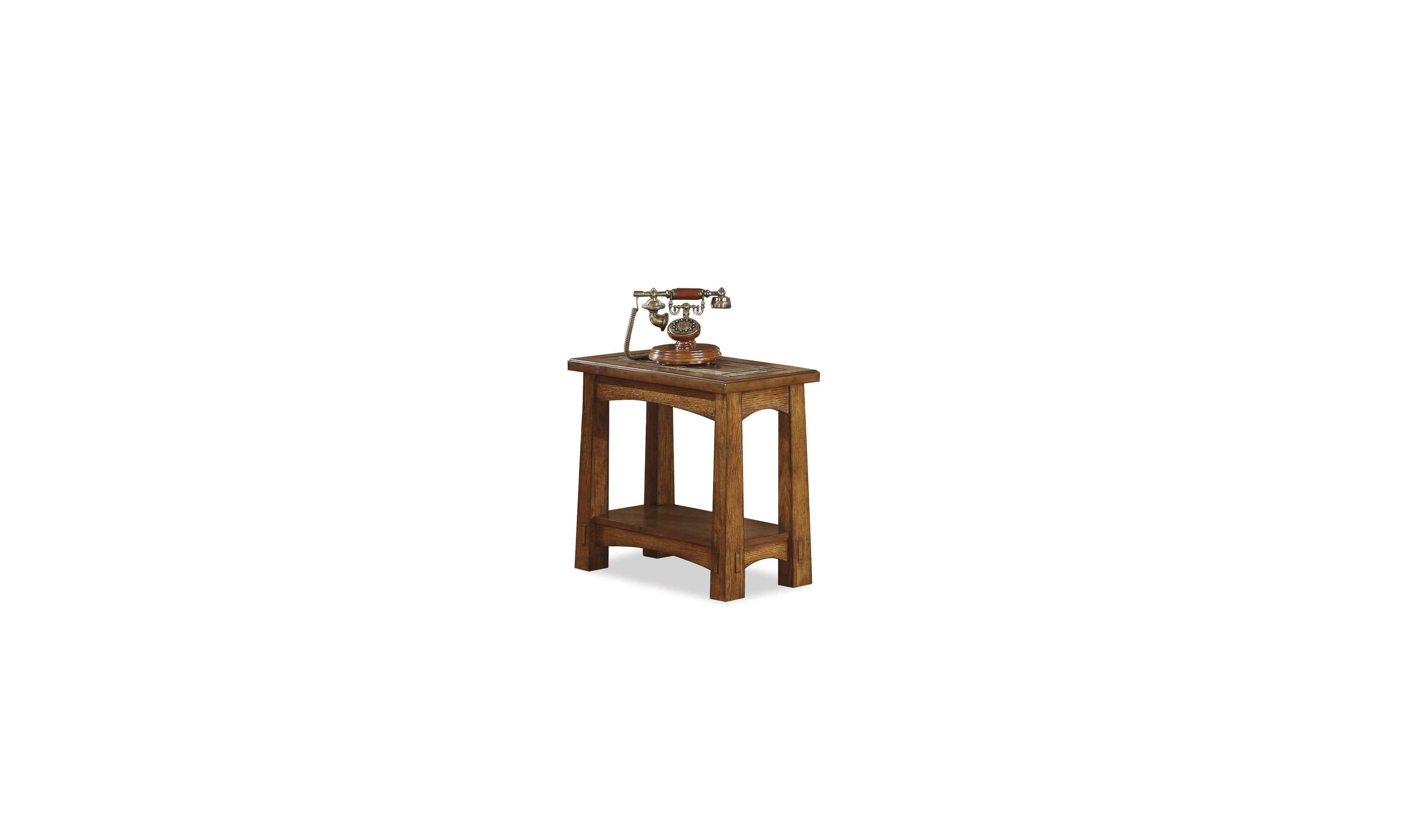 Craftsman Home Chairside Table-End Tables-Leahyco