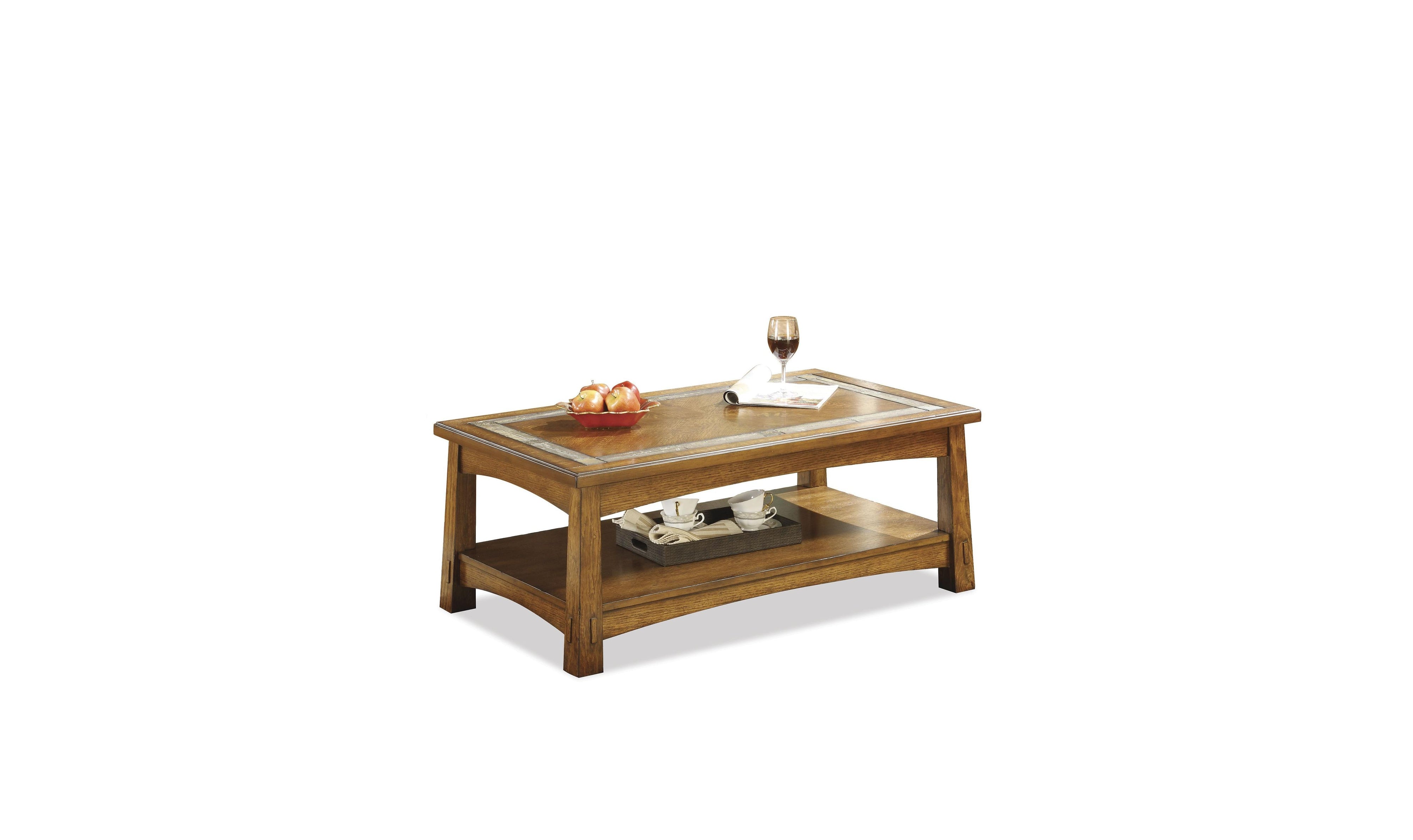 Craftsman Home Rect Cocktail-Coffee Tables-Leahyco