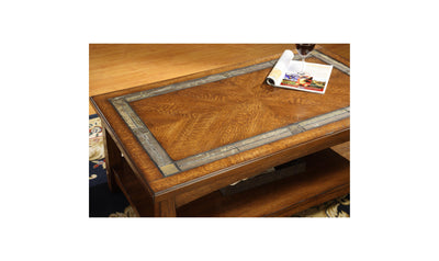 Craftsman Home Rect Cocktail-Coffee Tables-Leahyco