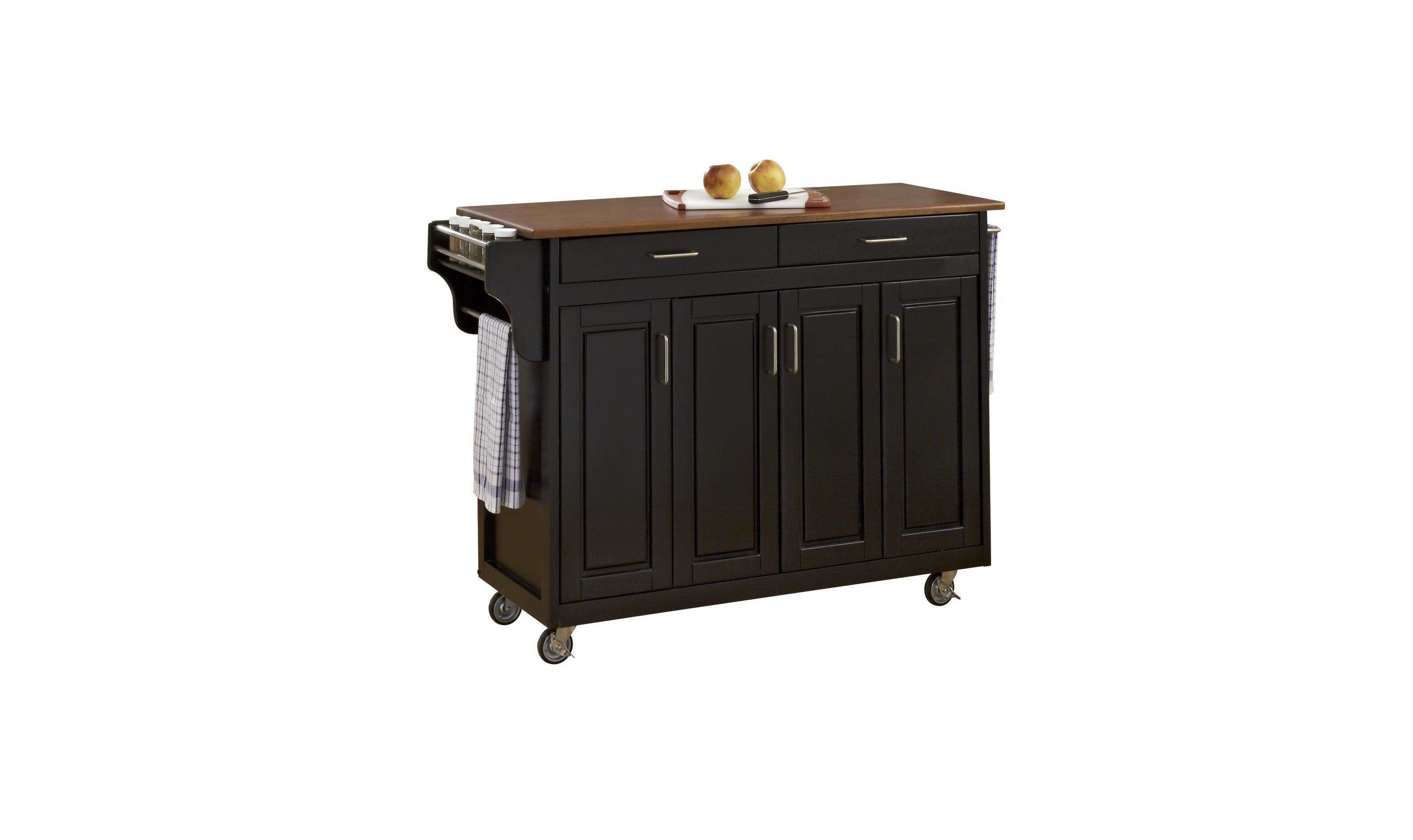 Create-A-Cart Kitchen Cart 17 by homestyles-Cabinets-Leahyco