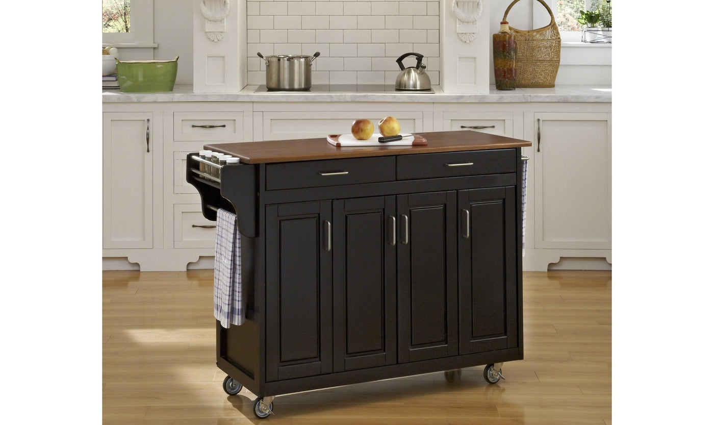 Create-A-Cart Kitchen Cart 17 by homestyles-Cabinets-Leahyco