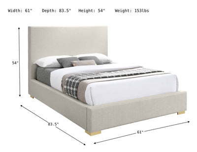 Crosby Linen Bed-Beds-Leahyco