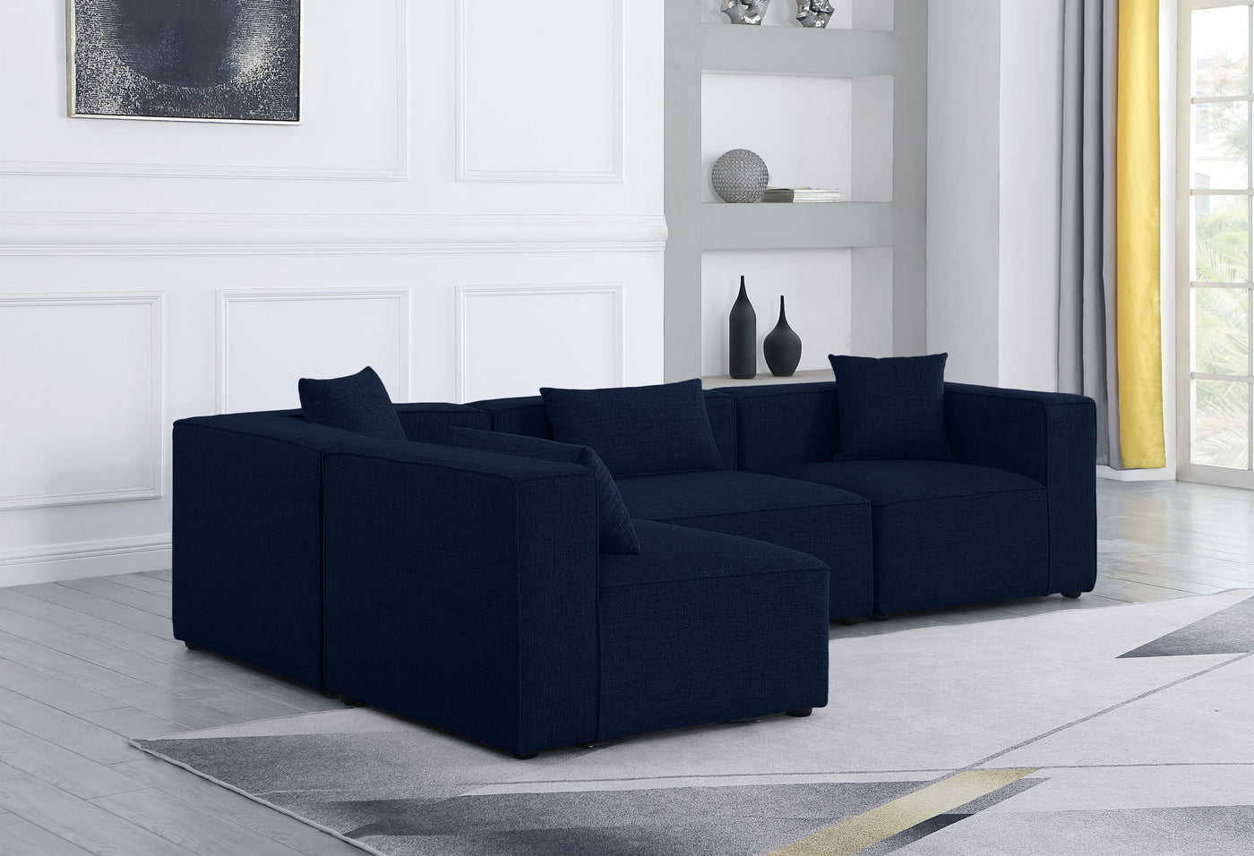 Cube Modular Sectional Sofa-Sectional Sofas-Leahyco