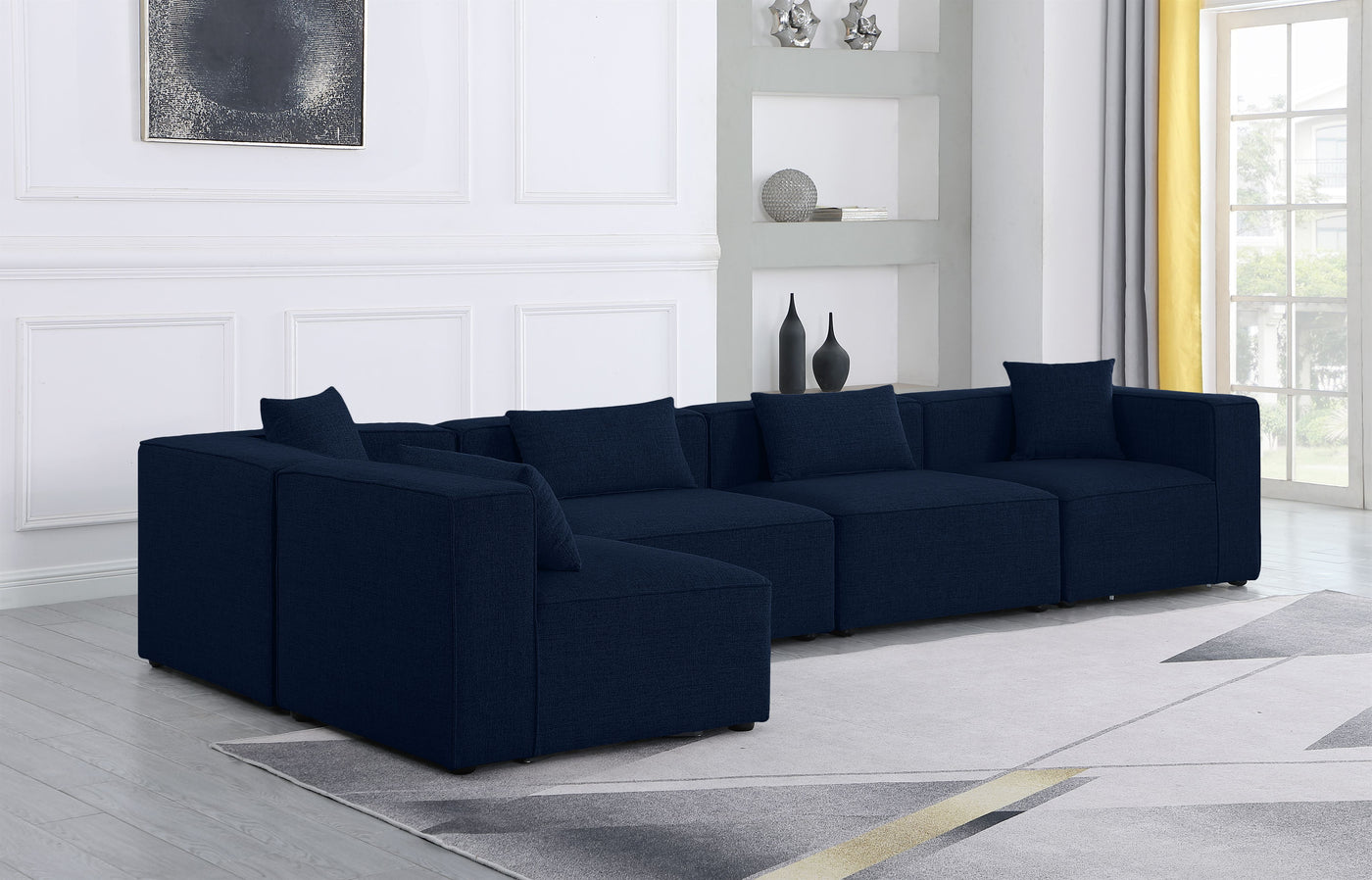 Cube Modular Sectional Sofa-Sectional Sofas-Leahyco