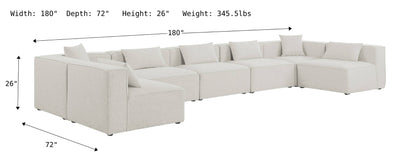 Cube Modular Sectional Sofa-Sectional Sofas-Leahyco