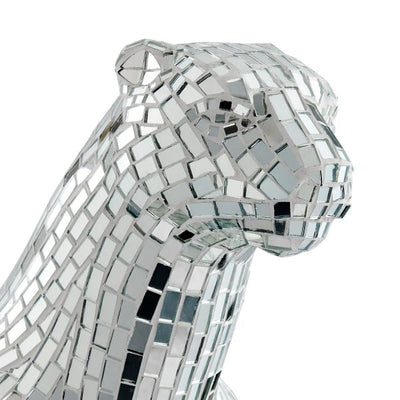 Boli Sitting Panther Sculpture 