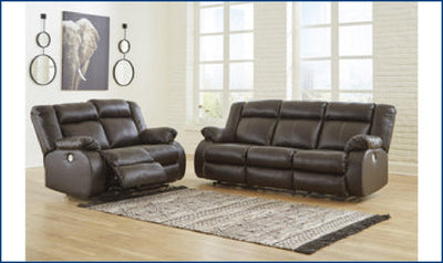 Denoron Reclining Power Living Room Set-Living Room Sets-Leahyco