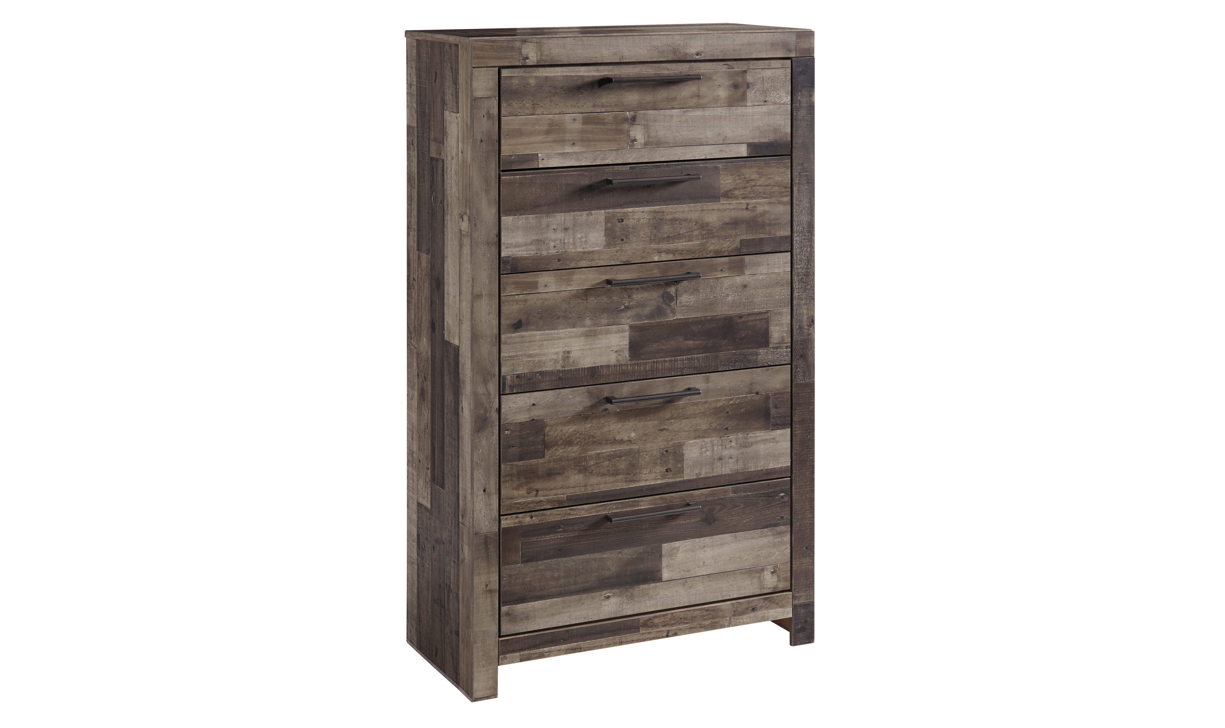 Derek Five Drawer Chest-Storage Chests-Leahyco