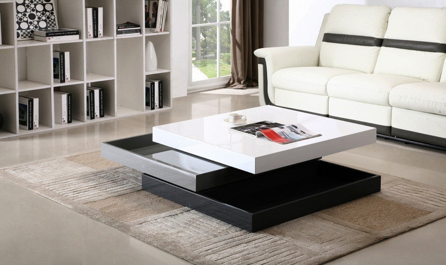 Diapo Modern Coffee Table-Coffee Tables-Leahyco