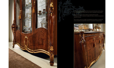 Donatello China Cabinet-China Cabinets-Leahyco