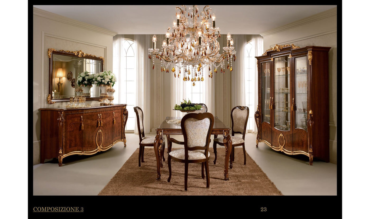 Donatello China Cabinet-China Cabinets-Leahyco