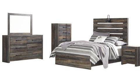 Drystan Bedroom Set-Bedroom Sets-Leahyco