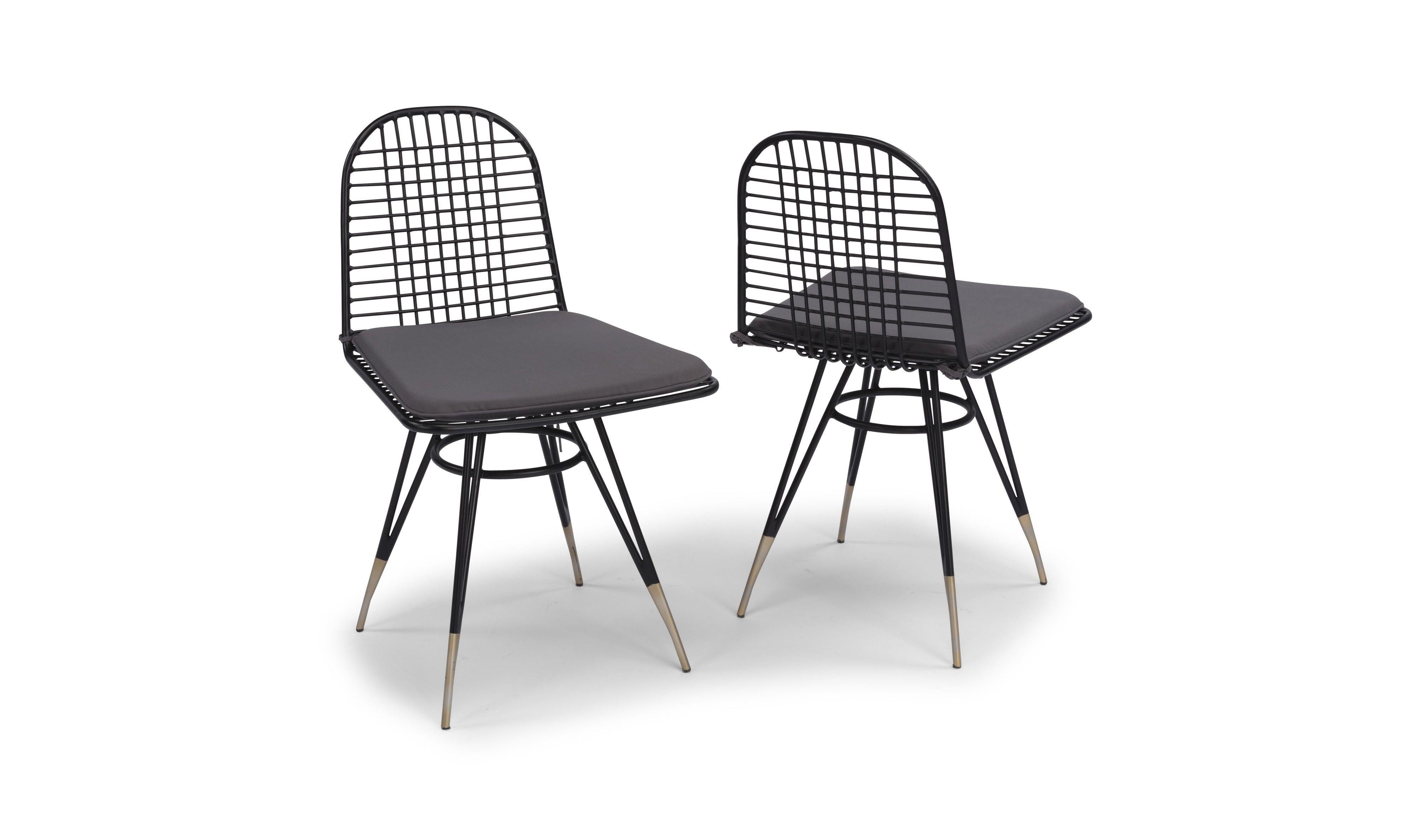 Du Juor Chair with Cushion (Set of 2) by homestyles-Chairs-Leahyco