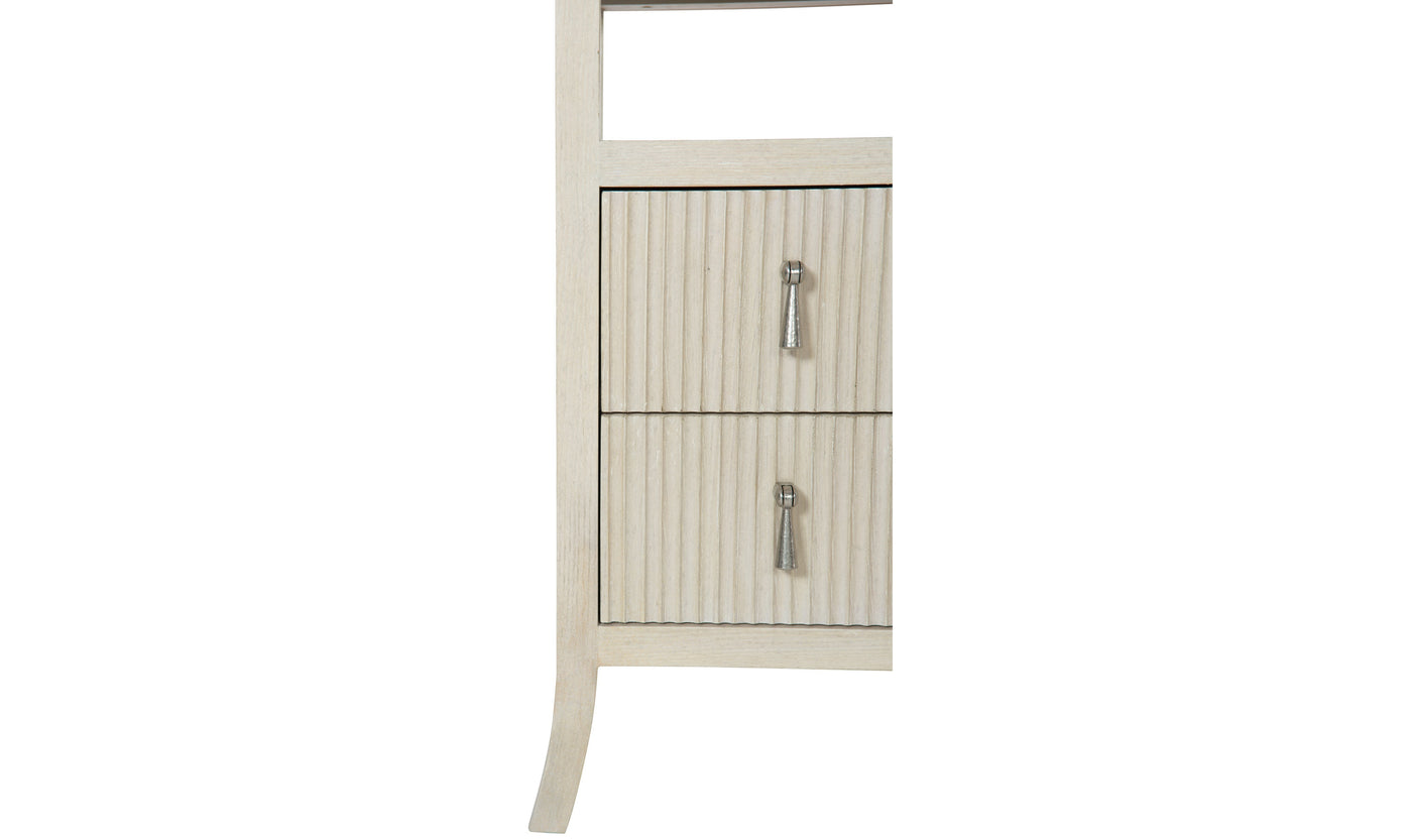 East Hampton 2-Drawers Nightstand-Nightstands-Leahyco