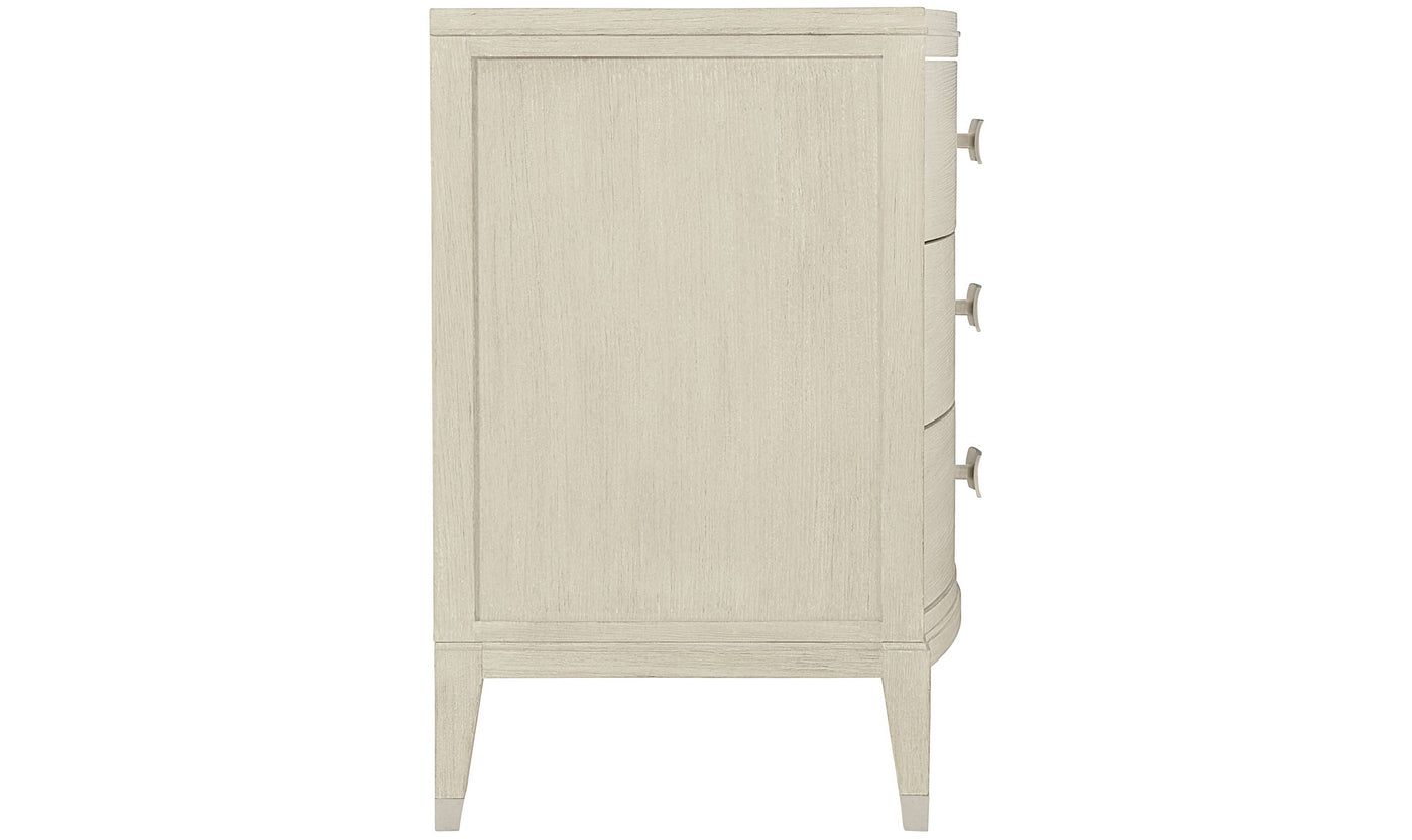 East Hampton 3-Drawers Nightstand-Nightstands-Leahyco