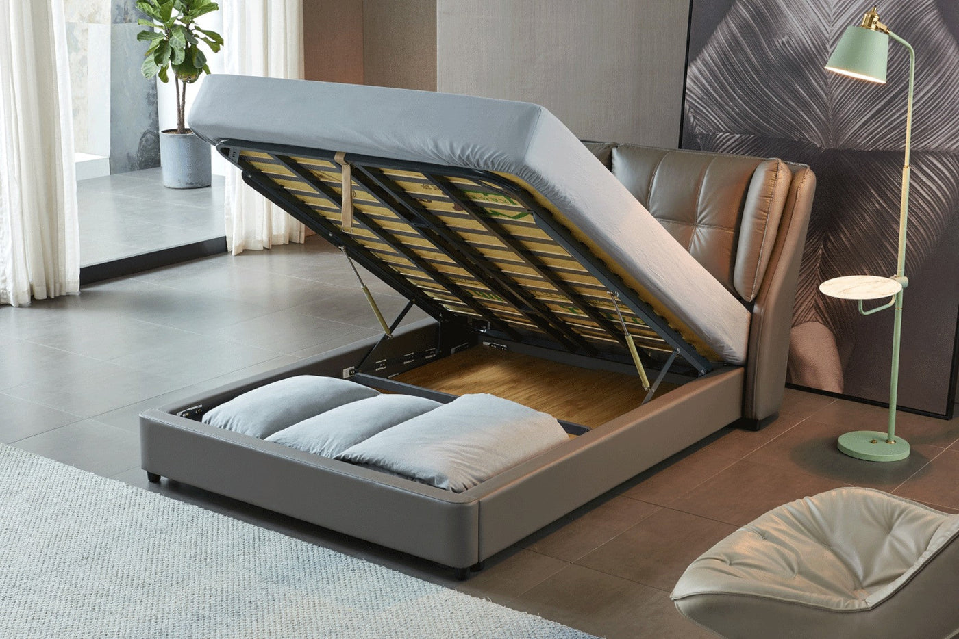 Eden Storage Bed-Beds-Leahyco