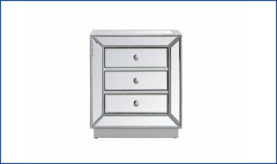 Elegant Chest-16S-Antique Silver-Storage Chests-Leahyco