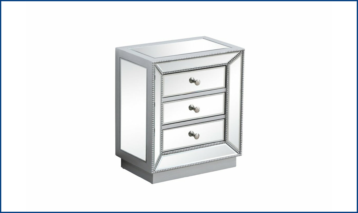 Elegant Chest-16S-Antique Silver-Storage Chests-Leahyco