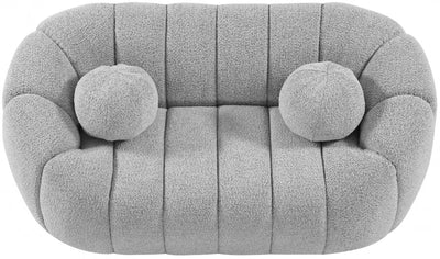 Elijah Boucle Loveseat-Loveseats-Leahyco