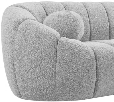 Elijah Boucle Loveseat-Loveseats-Leahyco