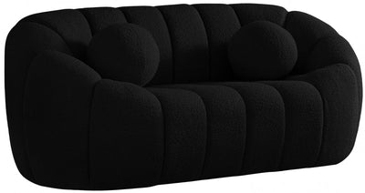 Elijah Boucle Loveseat-Loveseats-Leahyco