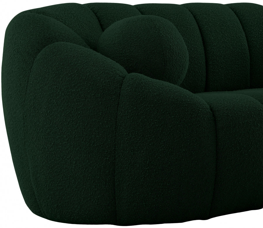 Elijah Boucle Loveseat-Loveseats-Leahyco