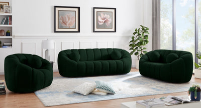 Elijah Boucle Loveseat-Loveseats-Leahyco