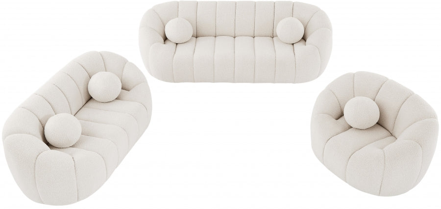 Elijah Boucle Sofa-Sofas-Leahyco