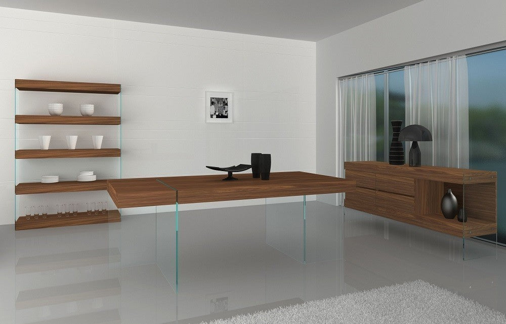 Elm Modern Dining Table-Dining Tables-Leahyco