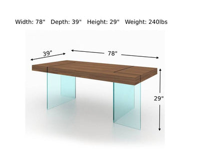 Elm Modern Dining Table-Dining Tables-Leahyco