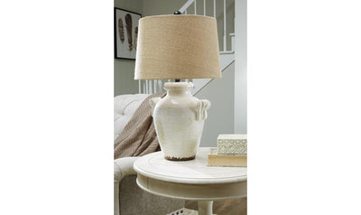 Emelda Ceramic Table Lamp (1/CN)-Table Lamps-Leahyco