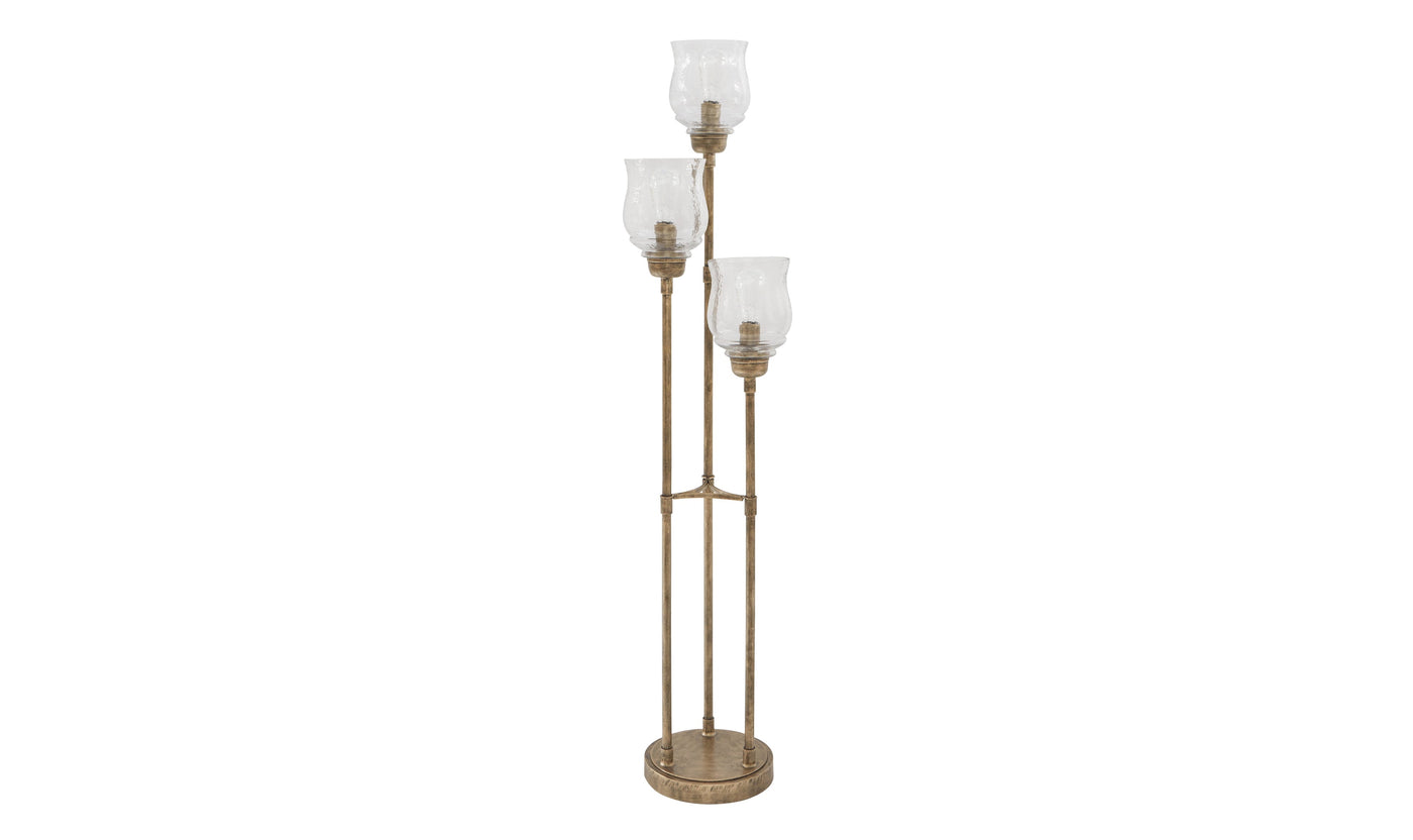 Emme Metal Floor Lamp-Floor Lamps-Leahyco