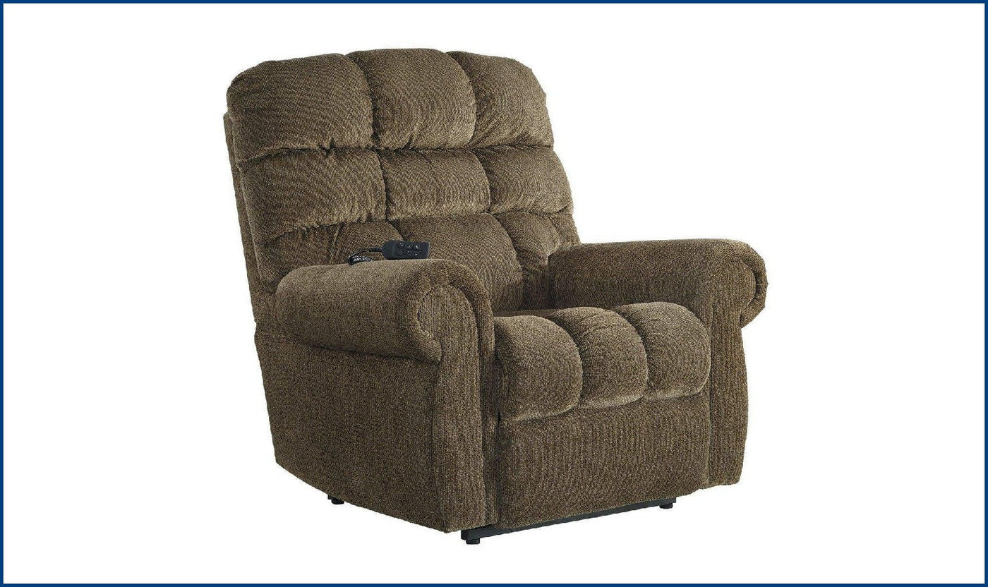 Ernestine Power Lift Recliner-Recliner Chairs-Leahyco