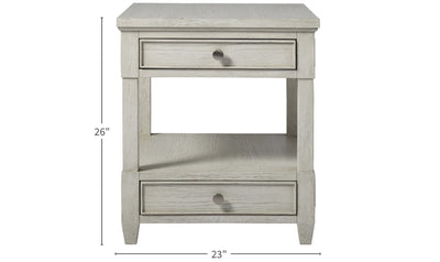 ESCAPE-COASTAL LIVING HOME DRAWER END TABLE-End Tables-Leahyco