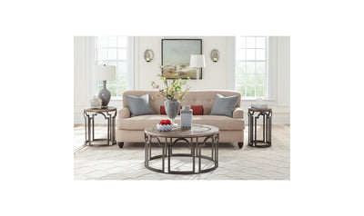 Estelle Round Chairside Table-End Tables-Leahyco