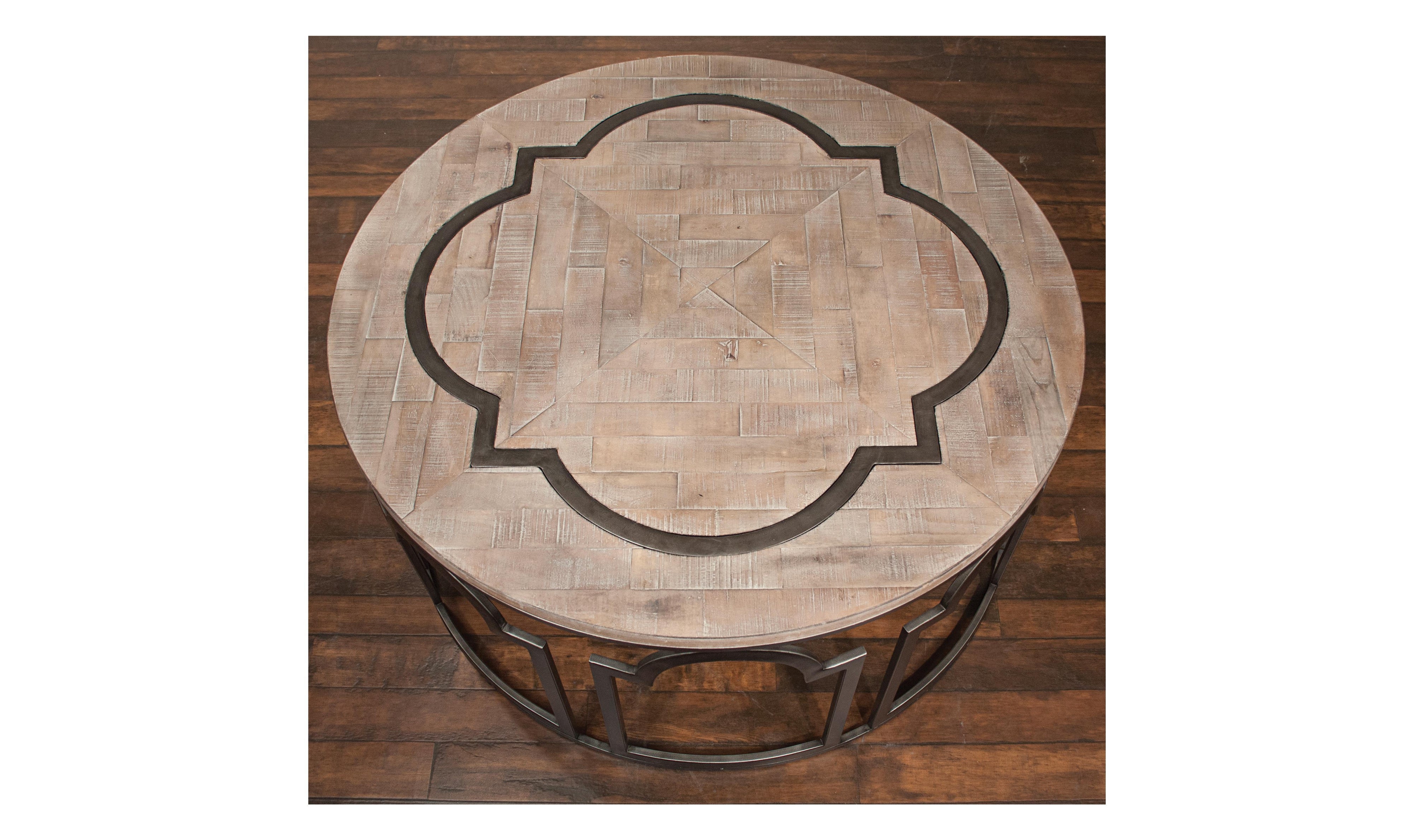 Estelle Round Cocktail Table-Coffee Tables-Leahyco