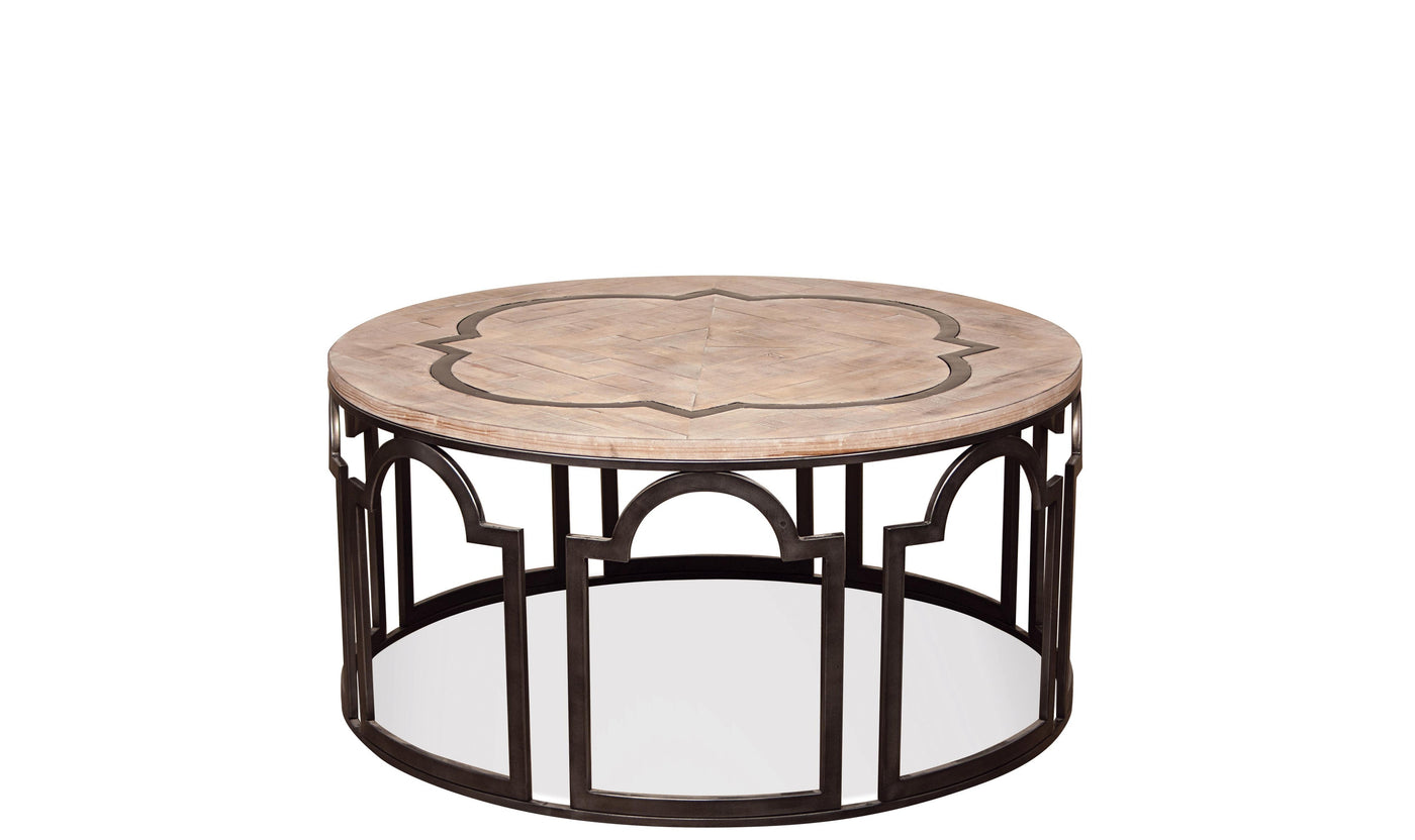 Estelle Round Cocktail Table-Coffee Tables-Leahyco