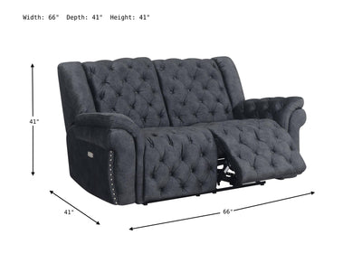 Evelyn Reclining Loveseat-Loveseats-Leahyco