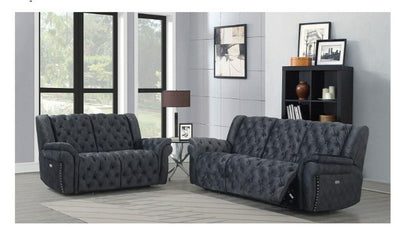 Evelyn Reclining Loveseat-Loveseats-Leahyco