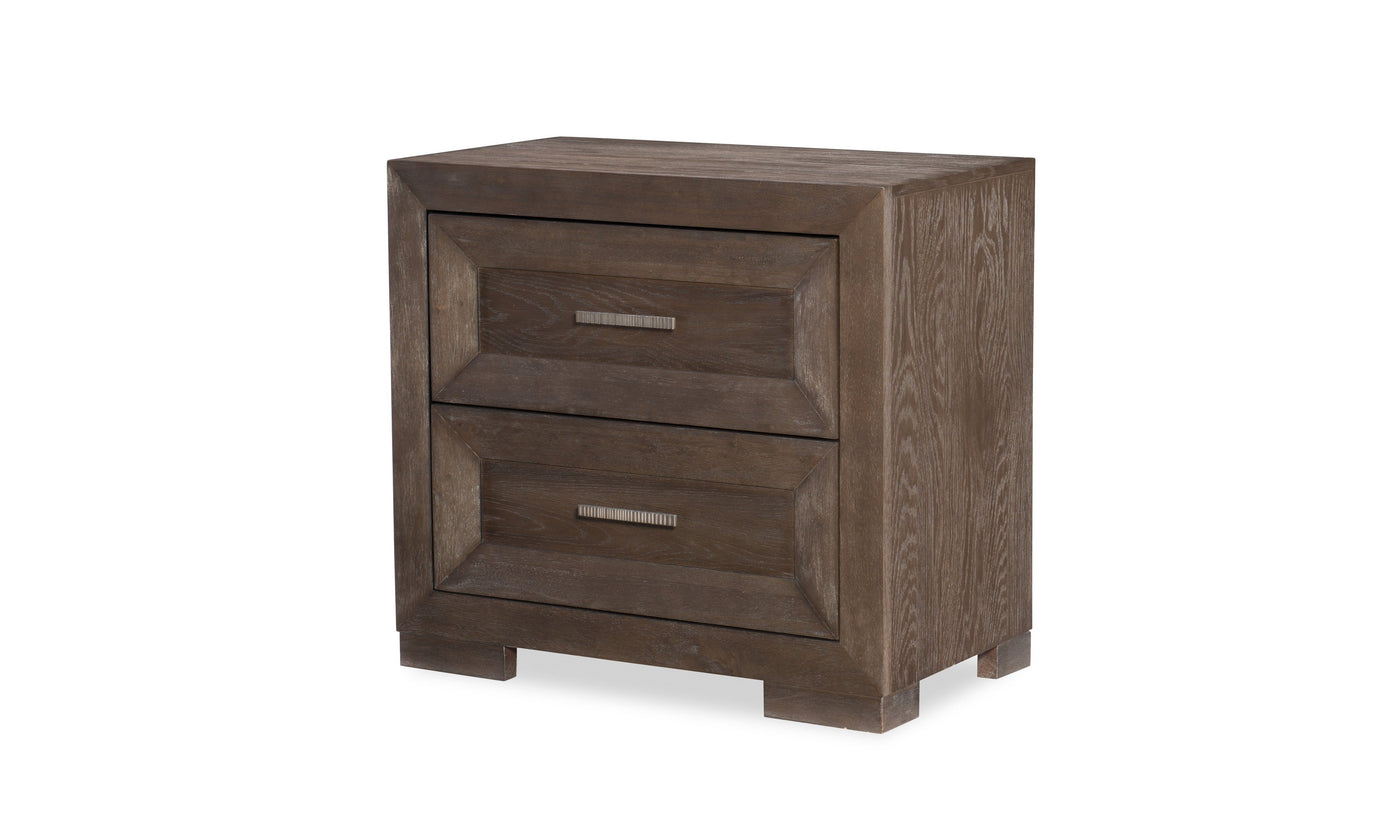 Facets Night Stand-Nightstands-Leahyco